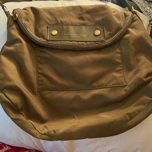 Army green nylon Marc by Marc Jacobs cross body bag